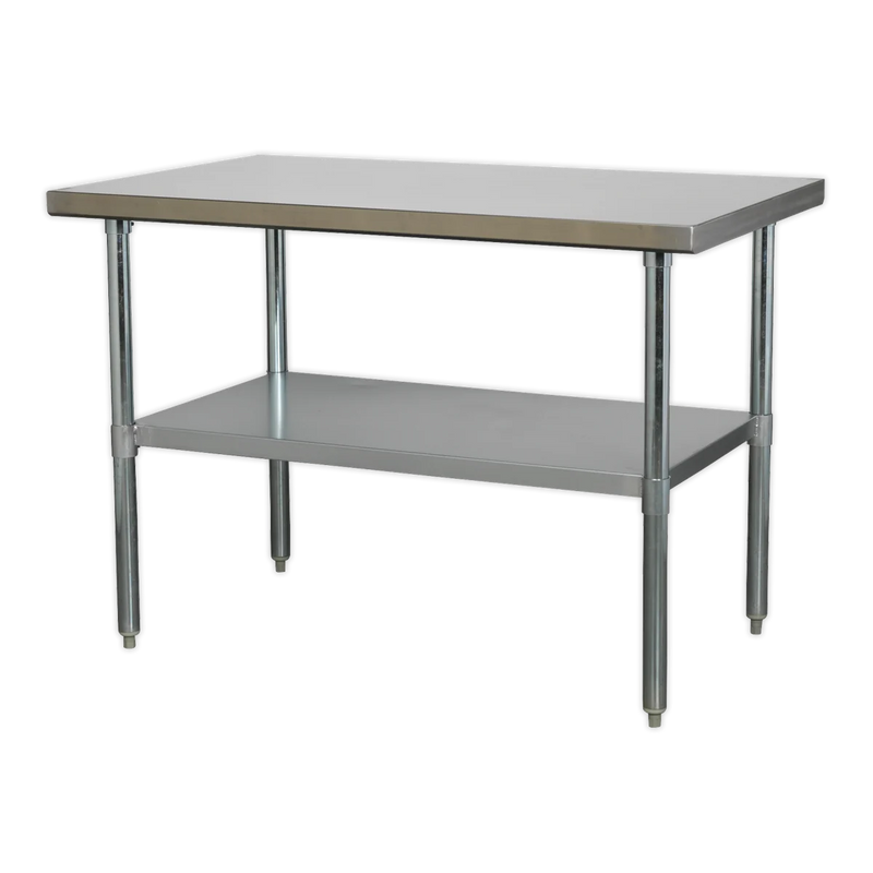 Sealey Stainless Steel Workbench AP1248SS 1.2m Capacity 100kg