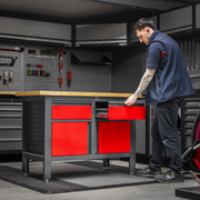 Sealey Workbench AP1372A 1200mm with 2 Drawers & 2 Cupboards