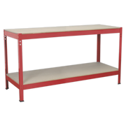 Sealey Workbench AP1535 1.53m Steel Frame with Wooden Surface