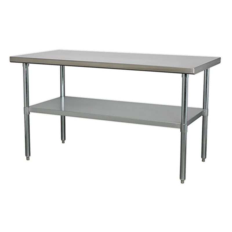 Sealey Stainless Steel Workbench AP1560SS 1.5m Capacity 100kg