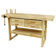 Sealey Woodworking Bench AP1640 1520x620x820mm with 4 Drawers