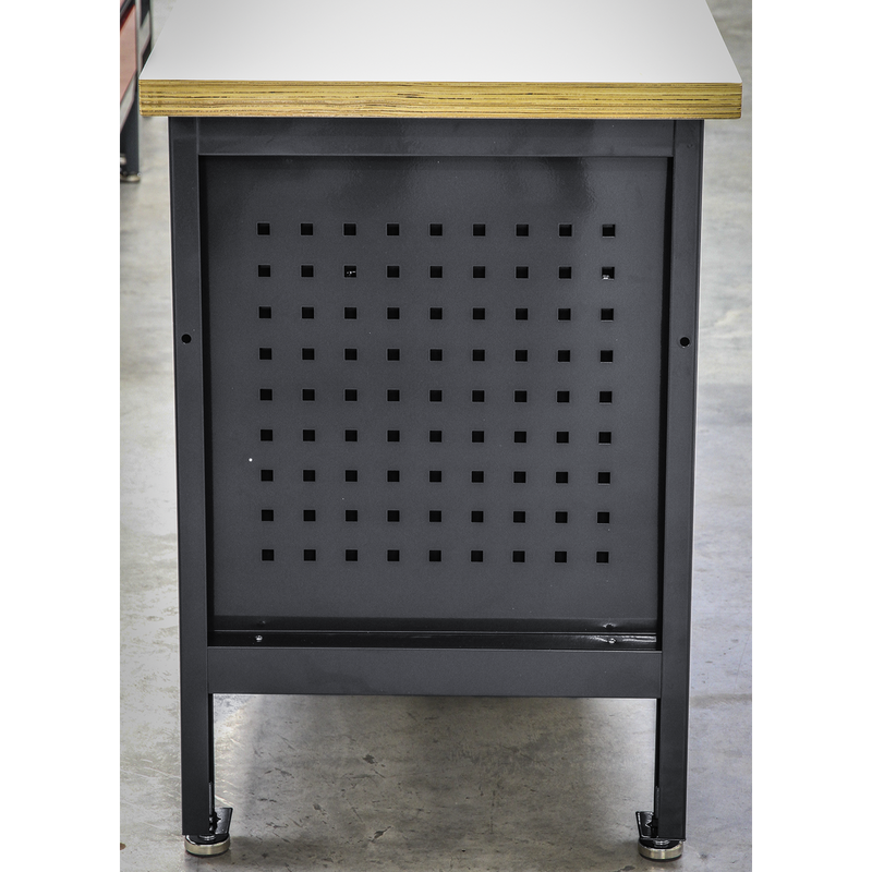 Sealey Workbench AP1905A 1690mm with 2 Drawers & 2 Cupboards