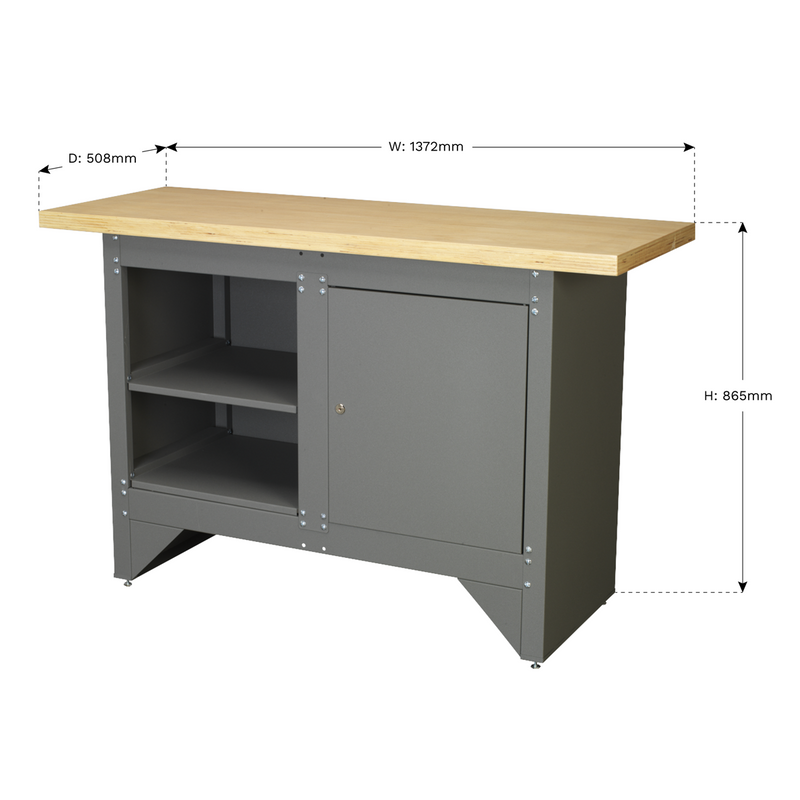 Sealey Heavy-Duty Workbench AP2010 250kg Capacity