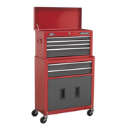 Sealey American PRO Tool Chest 9 Drawer AP2200BBSTACK Red