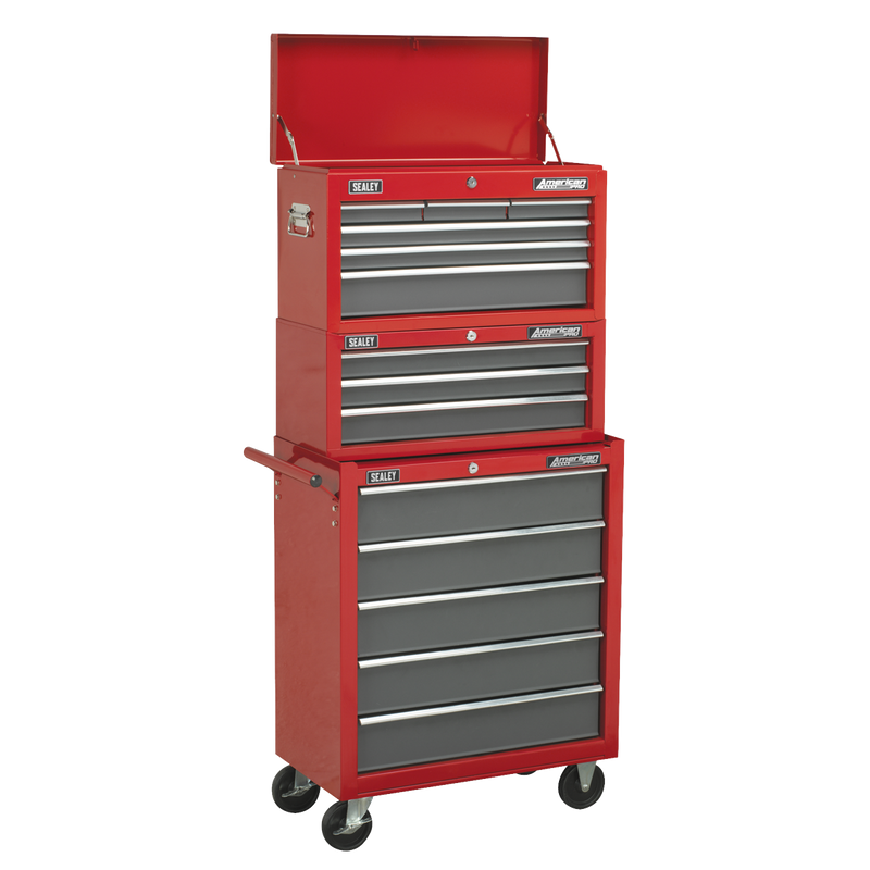 Sealey American PRO Tool Chest 6 Drawer AP2201BB 600x260x340mm