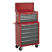 Sealey American PRO Tool Chest 6 Drawer AP2201BB 600x260x340mm