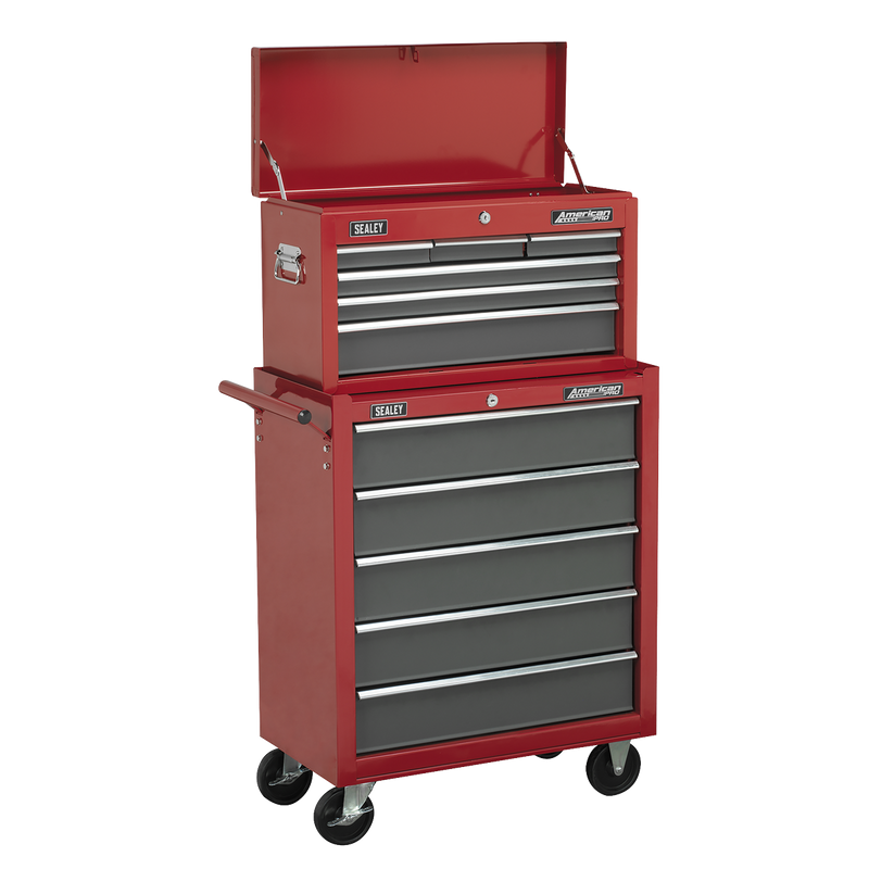 Sealey American PRO Tool Chest 6 Drawer AP2201BB 600x260x340mm