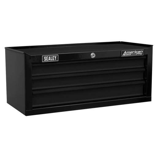 Sealey Tool Chest 3 Drawer Mid-Box Black AP22309BK