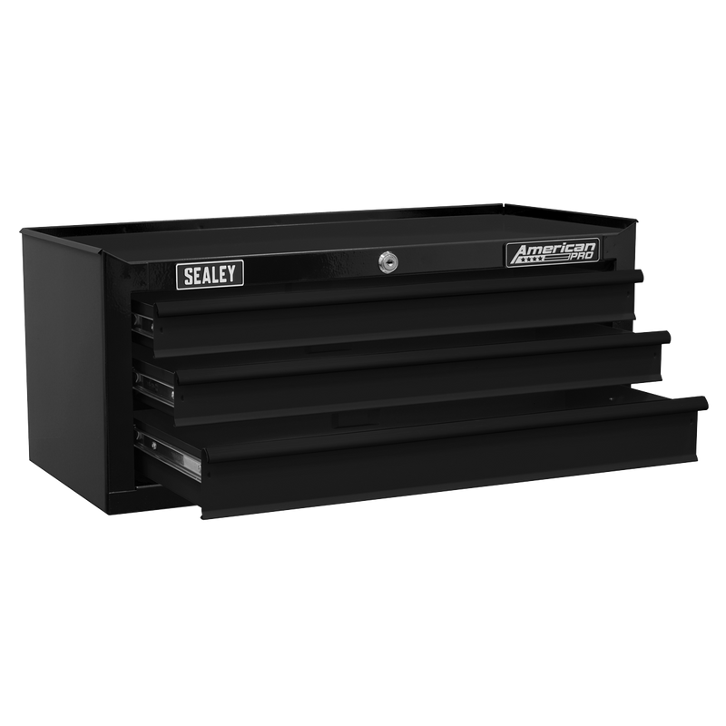 Sealey Tool Chest 3 Drawer Mid-Box Black AP22309BK