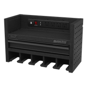 Sealey Superline PRO Power Tool Storage Rack with Drawer AP22SRBE