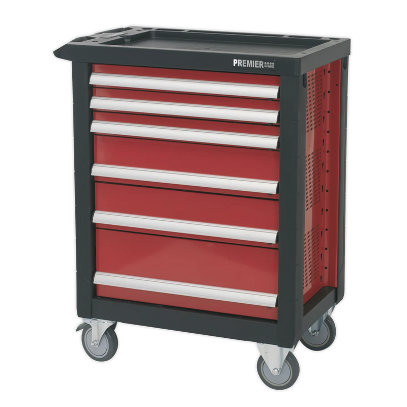 Sealey Premier Rollcab 6 Drawer Tool Chest AP2406 765x465x960mm