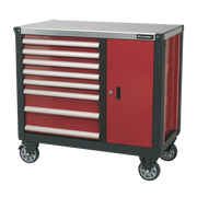 Sealey Premier Mobile Workstation AP2418 8 Drawer 1130x565x1000mm