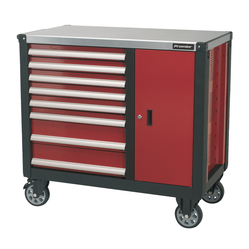 Sealey Premier Mobile Workstation AP2418 8 Drawer 1130x565x1000mm