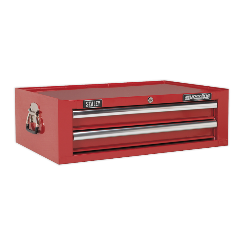 Sealey Superline PRO Tool Chest 2 Drawer Black 670x440x210mm