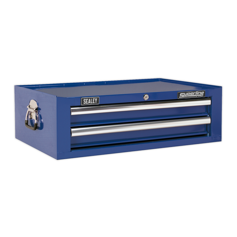 Sealey Superline PRO Tool Chest 2 Drawer Black 670x440x210mm