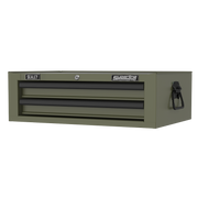 Sealey Mid-Box Tool Chest 2 Drawer - Khaki, 670x440x210mm