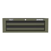 Sealey Mid-Box Tool Chest 2 Drawer - Khaki, 670x440x210mm