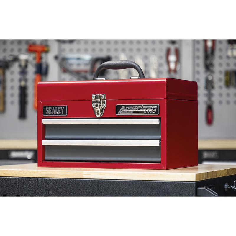 Sealey American PRO Toolbox 2 Drawer Model AP2602BB 360x230x230mm