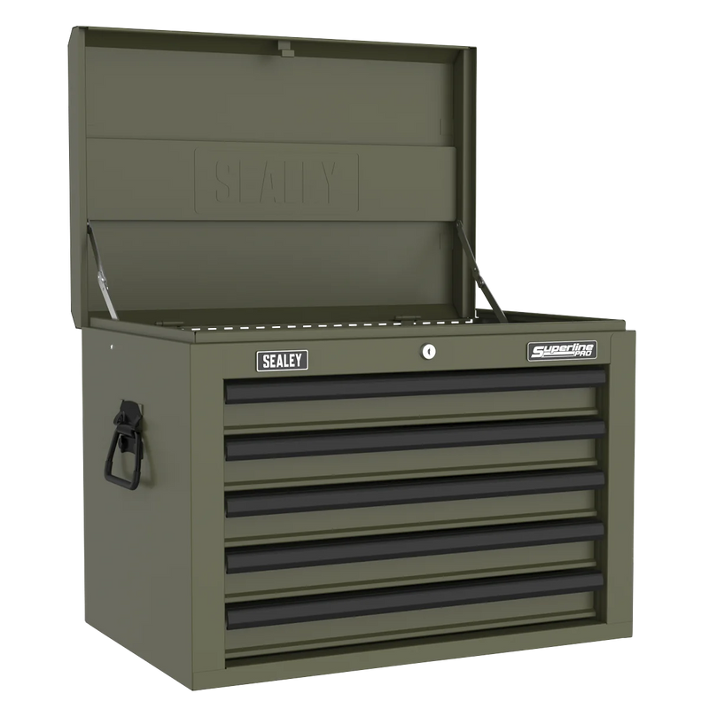 Sealey Tool Chest 5 Drawer Heavy-Duty Khaki AP26059TK