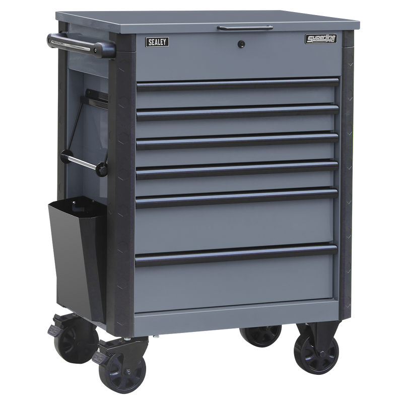 Sealey Tool Trolley 6 Drawer AP266HV Green 793x520x1015mm