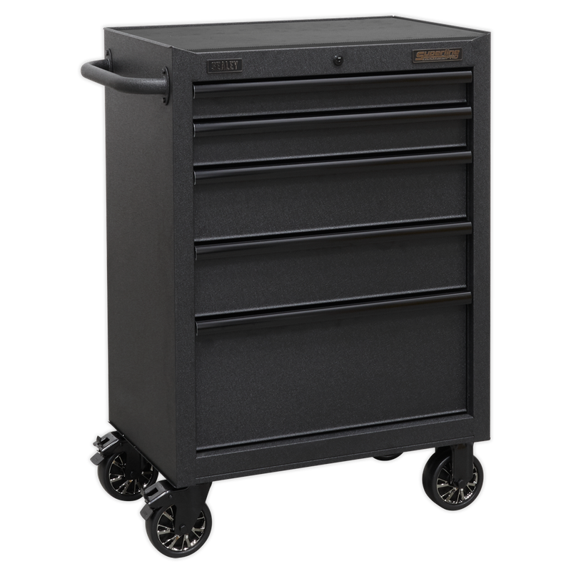 Sealey Superline PRO Rollcab Tool Chest 5 Soft Close Drawers 680mm