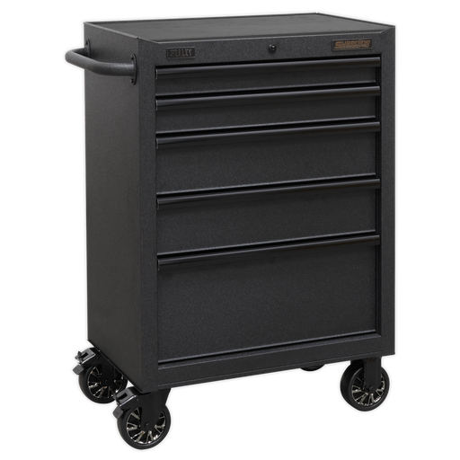 Sealey Superline PRO Rollcab Tool Chest 5 Soft Close Drawers 680mm
