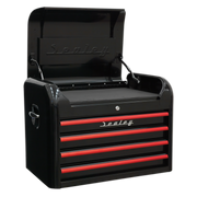 Sealey Premier Tool Chest 4 Drawer - Retro Black, 700mm Size
