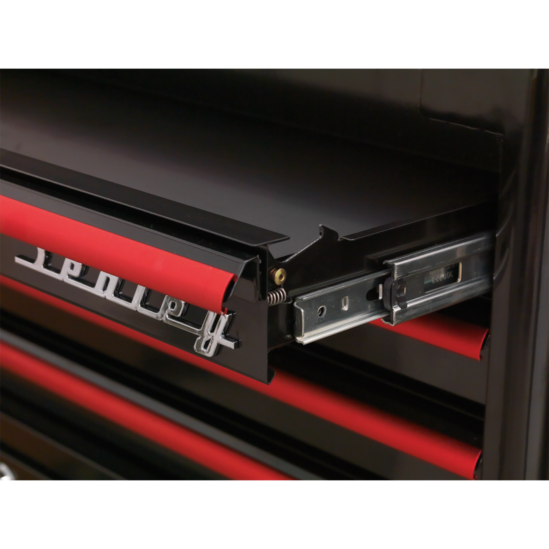Sealey Premier Retro Style Wide Topchest & Rollcab 10 Drawer - Black