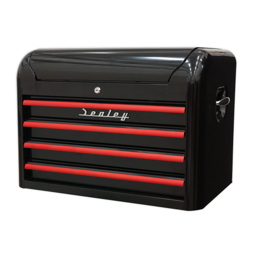 Sealey Premier Tool Chest 4 Drawer - Retro Black, 700mm Size