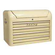 Sealey Premier 4 Drawer Retro Topchest Tool Chest 700mm Size