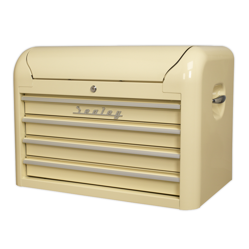Sealey Premier 4 Drawer Retro Topchest Tool Chest 700mm Size
