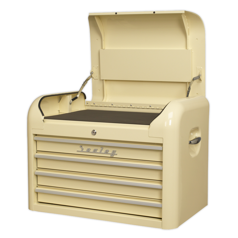 Sealey Premier 4 Drawer Retro Topchest Tool Chest 700mm Size