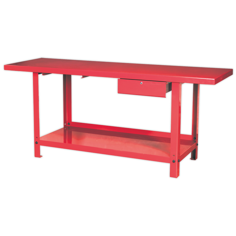 Sealey Steel Workbench AP3020 2m with Drawer & 900kg Capacity