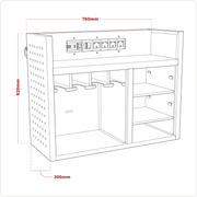 Sealey Superline PRO Power Tool Storage Rack AP30SRBE 760x305x620mm