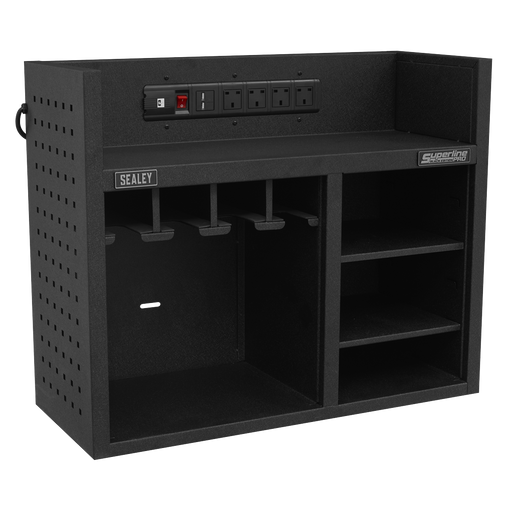 Sealey Superline PRO Power Tool Storage Rack AP30SRBE 760x305x620mm