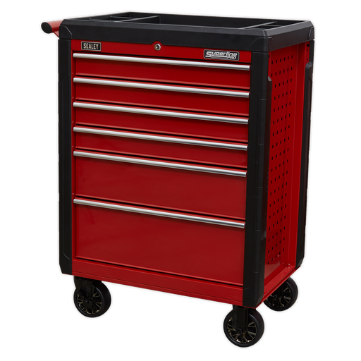 Sealey Superline PRO Rollcab 6 Drawer Tool Chest 702x477x993mm