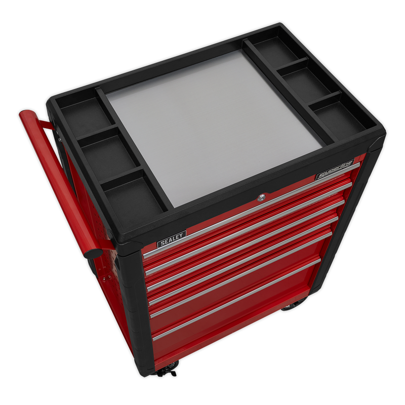 Sealey Superline PRO Rollcab 6 Drawer Tool Chest 702x477x993mm