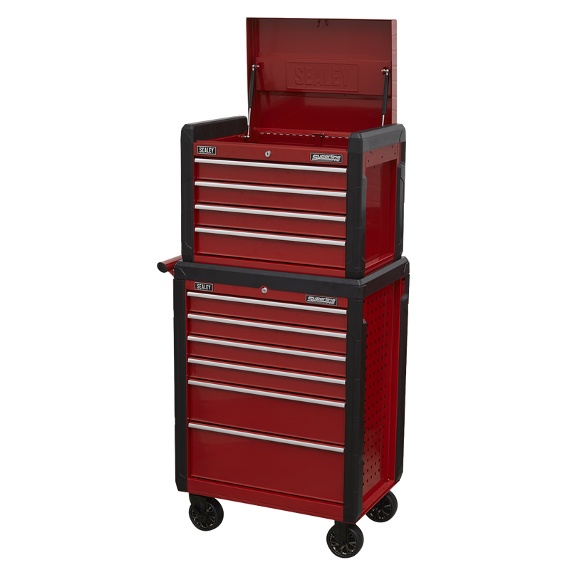 Sealey Superline PRO Tool Chest & Rollcab Combination 10 Drawer 702x477x1440mm