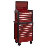Sealey Superline PRO Tool Chest & Rollcab 11 Drawer AP3411STACK 702x477x1440mm