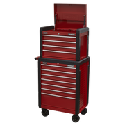 Sealey Superline PRO Tool Chest & Rollcab 11 Drawer AP3411STACK 702x477x1440mm