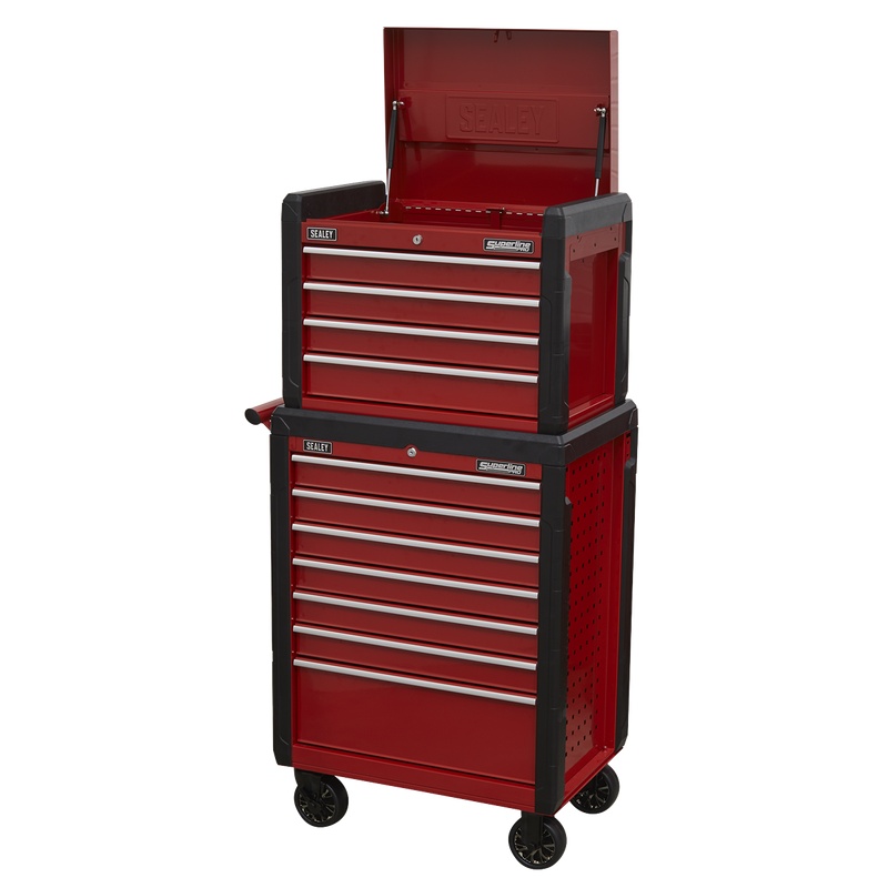 Sealey Superline PRO Tool Chest & Rollcab 11 Drawer AP3411STACK 702x477x1440mm