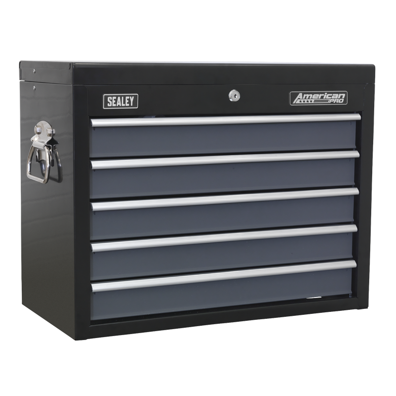 Sealey American PRO Tool Chest 5 Drawer AP3505TB 625x305x470mm