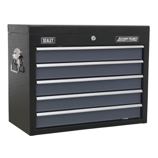 Sealey American PRO Tool Chest 5 Drawer AP3505TB 625x305x470mm
