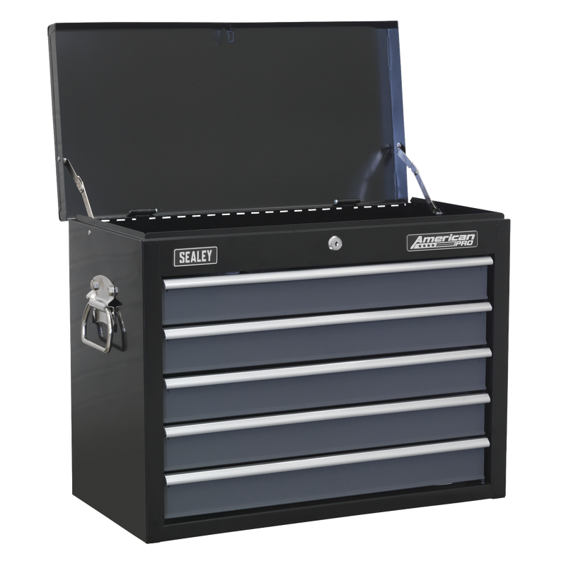 Sealey American PRO Tool Chest 5 Drawer AP3505TB 625x305x470mm