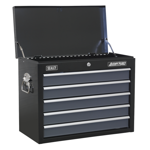 Sealey American PRO Tool Chest 5 Drawer AP3505TB 625x305x470mm