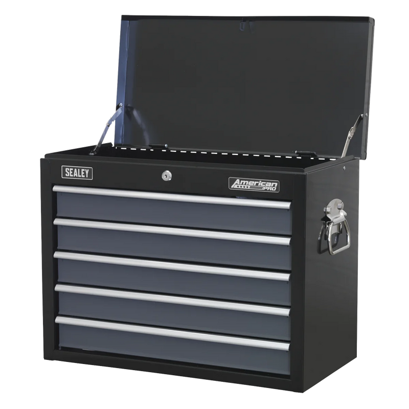 Sealey American PRO Tool Chest 5 Drawer AP3505TB 625x305x470mm