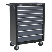 Sealey American PRO Rollcab 8 Drawer Tool Chest Black/Grey 680mm