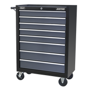 Sealey American PRO Rollcab 8 Drawer Tool Chest Black/Grey 680mm