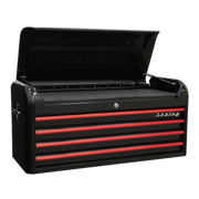 Sealey Premier Retro Style Tool Chest 4 Drawer Black 1080mm