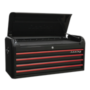 Sealey Premier Retro Style Wide Topchest & Rollcab 10 Drawer - Black